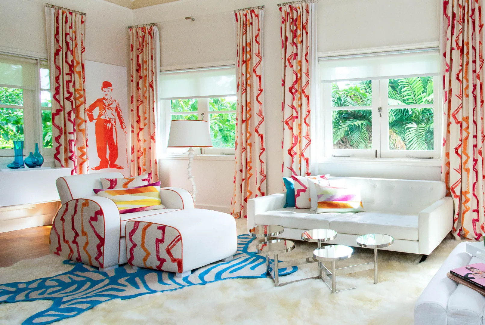 Geometric and Abstract Curtains Shop in Tiruppur