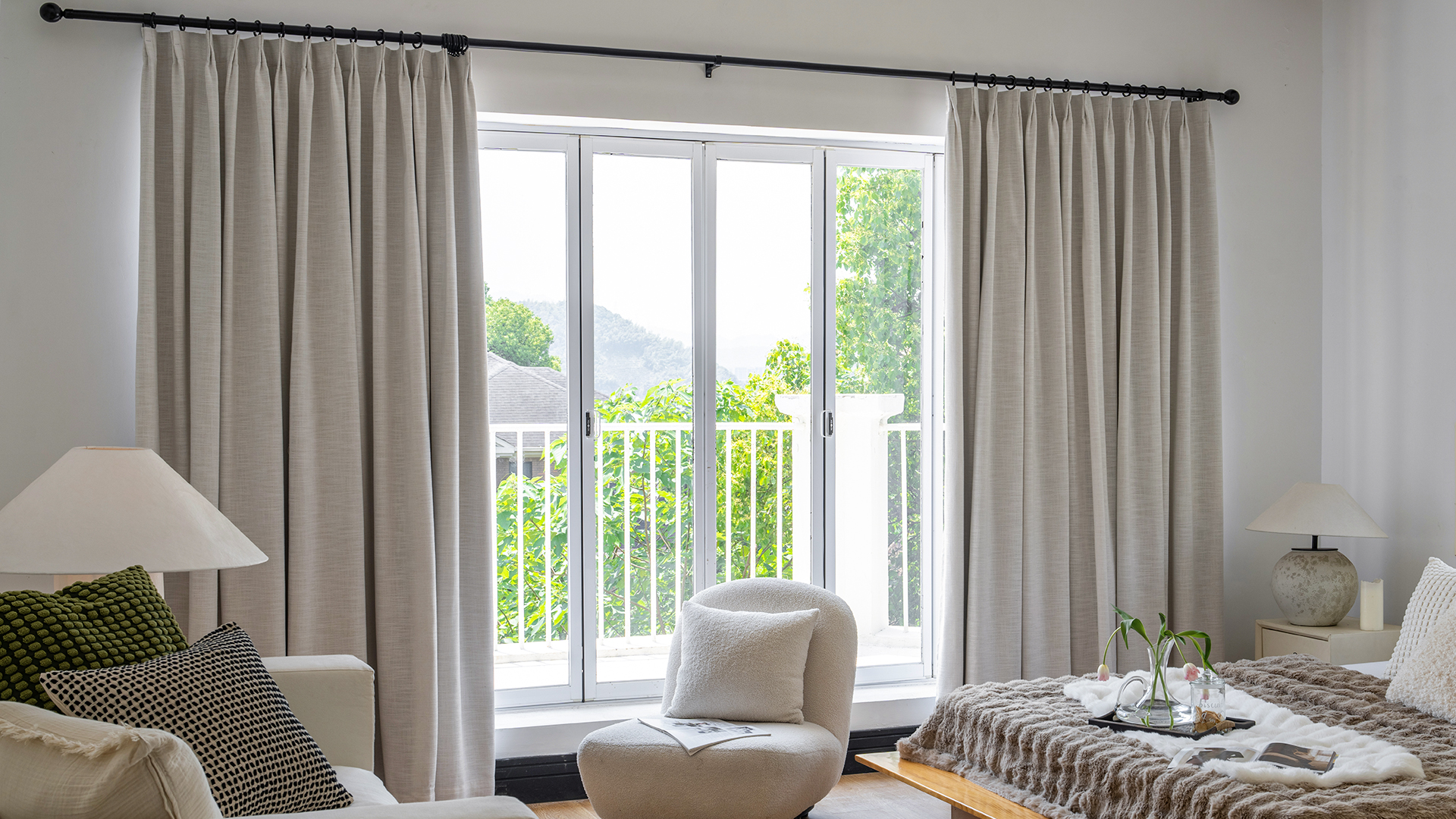 Pinch Pleated Curtains in Tiruppur