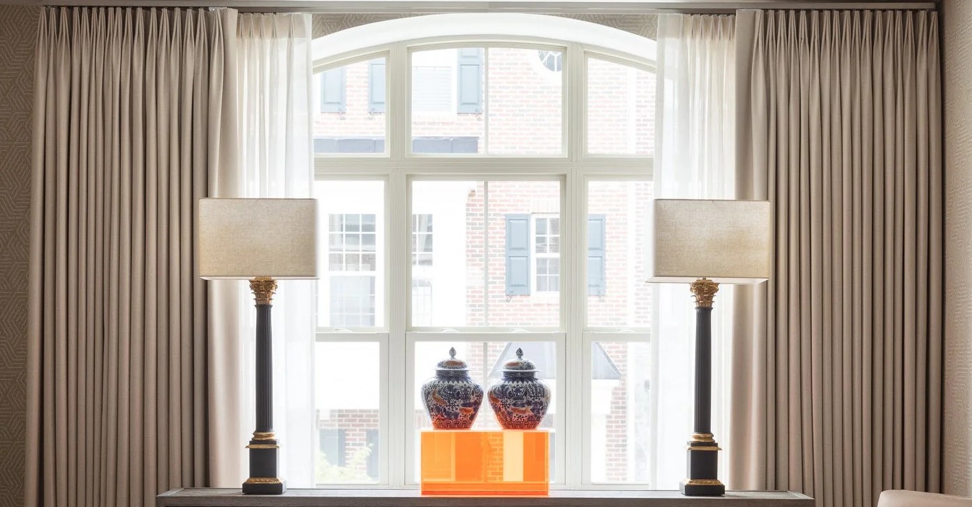 Pinch Pleated Curtains Shop in Tiruppur